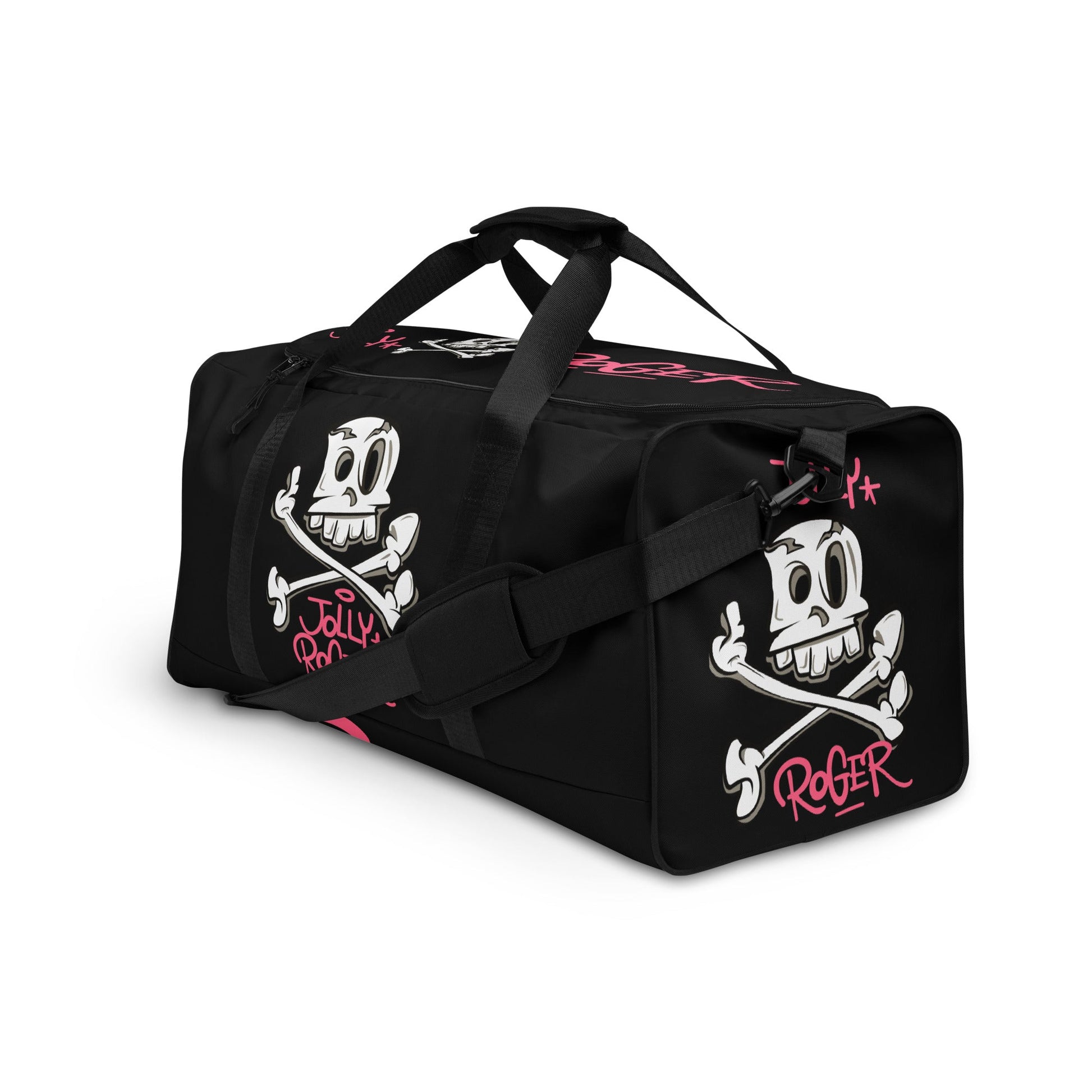 Black Jolly Roger Duffle Bag - Jolly Roger Bar Fortitude Valley