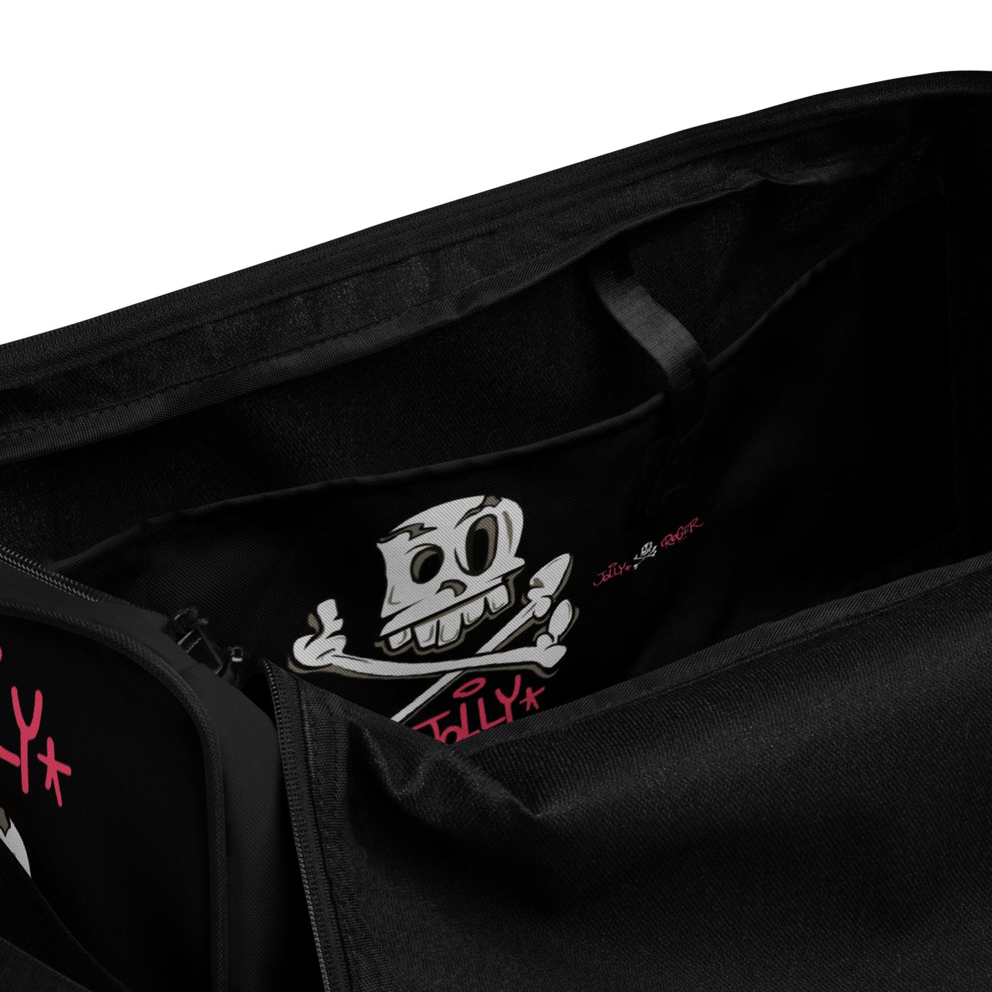 Black Jolly Roger Duffle Bag - Jolly Roger Bar Fortitude Valley
