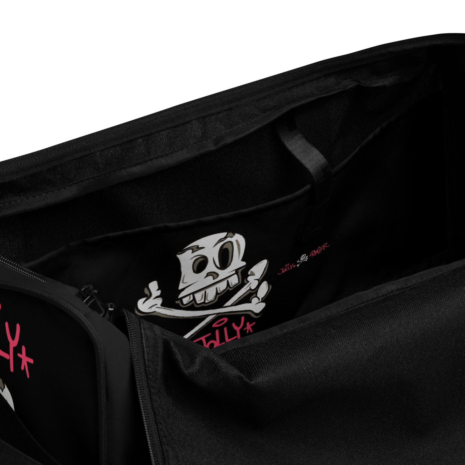 Black Jolly Roger Duffle Bag - Jolly Roger Bar Fortitude Valley