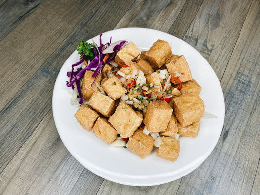 Deep Fried Bean Curd with Spicy Salt & Pepper - Jolly Roger Bar Fortitude Valley