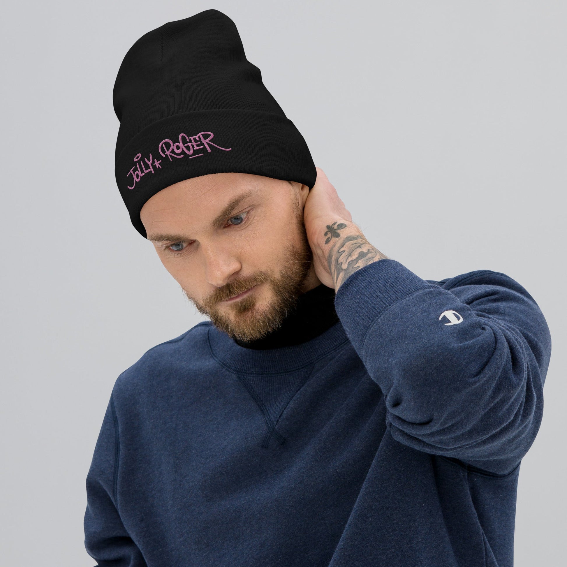 Embroidered Beanie - Jolly Roger Bar Fortitude Valley
