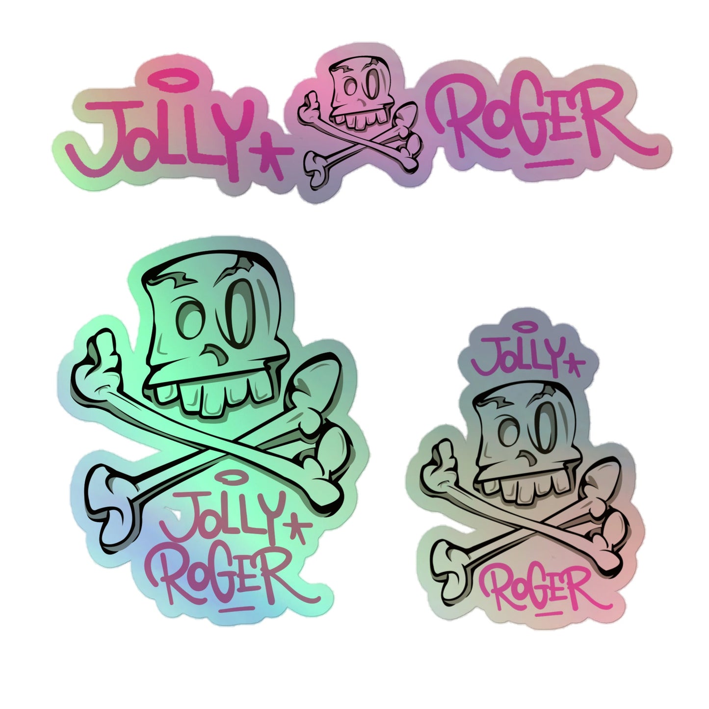Holographic stickers - Jolly Roger Bar Fortitude Valley