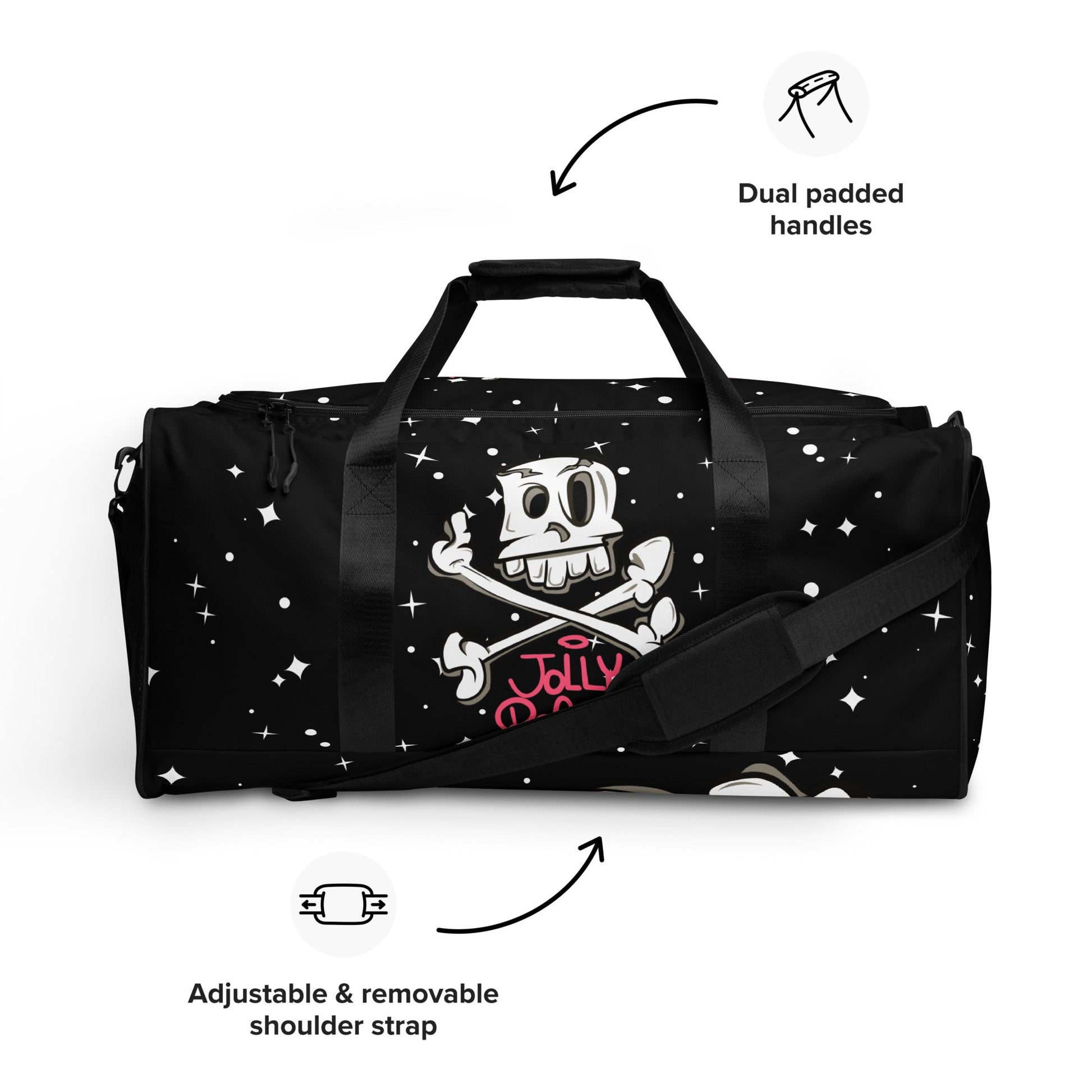 Jolly Roger Space Duffle bag - Jolly Roger Bar Fortitude Valley