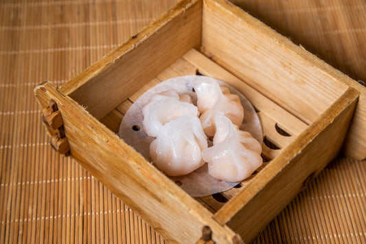Steamed Prawn Dumplings (4pcs) - Jolly Roger Bar Fortitude Valley