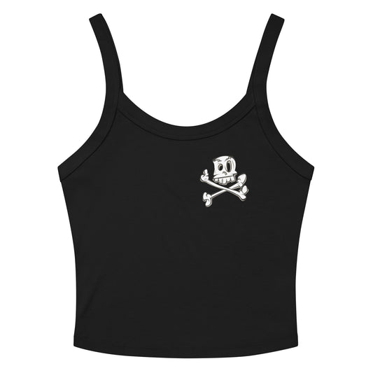 Women’s micro - rib tank top - Jolly Roger Bar Fortitude Valley