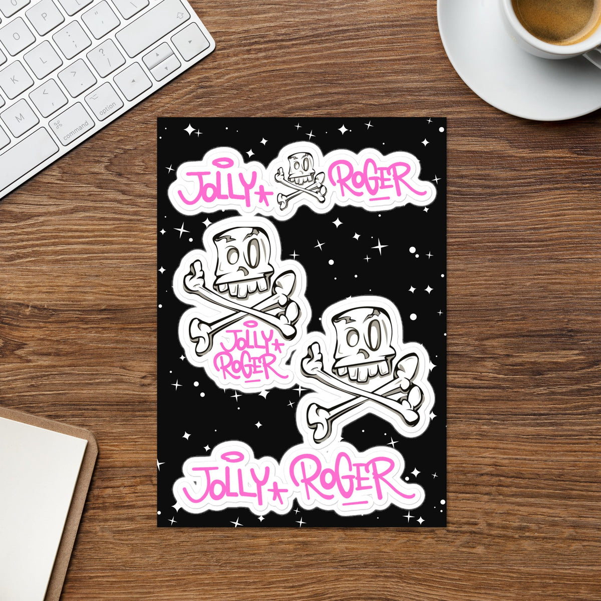 Sticker sheet – Jolly Roger Bar Fortitude Valley